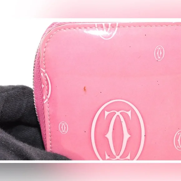 Authentic Must De Cartier Happy Birthday zippy wallet GUC - Picture 11 of 12